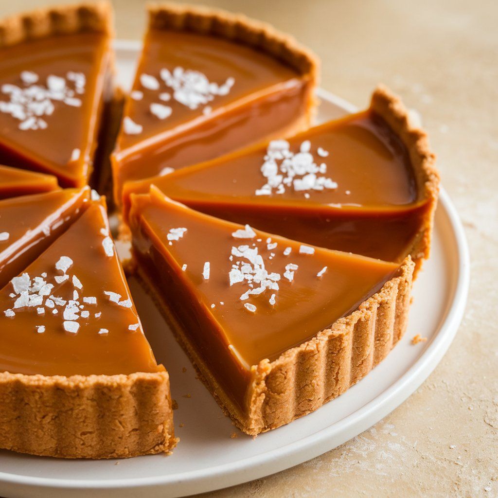 Salted Caramel Chocolate Tart
